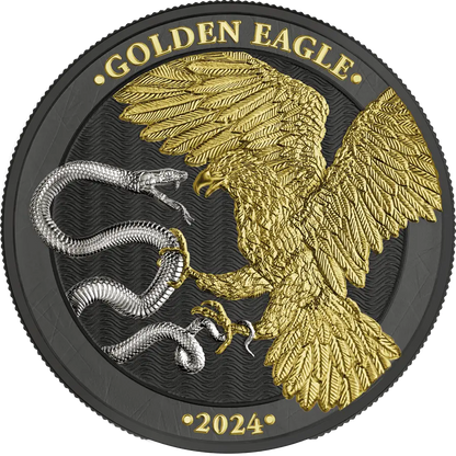 2024 Malta Golden Eagle Limited Edition 1 oz Silver Coin - CoinsTV