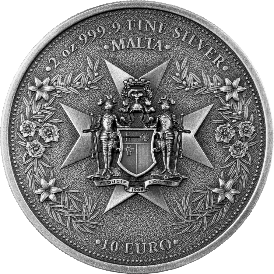 2024 Malta Golden Eagle HR Limited Edition 2 oz Silver Coin - CoinsTV