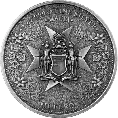 2024 Malta Golden Eagle HR Limited Edition 2 oz Silver Coin - CoinsTV