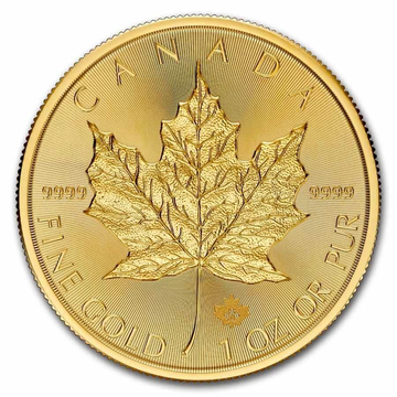 2025 Canada Maple Leaf 1 oz Gold Coin