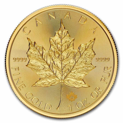 2025 Canada Maple Leaf 1 oz Gold Coin
