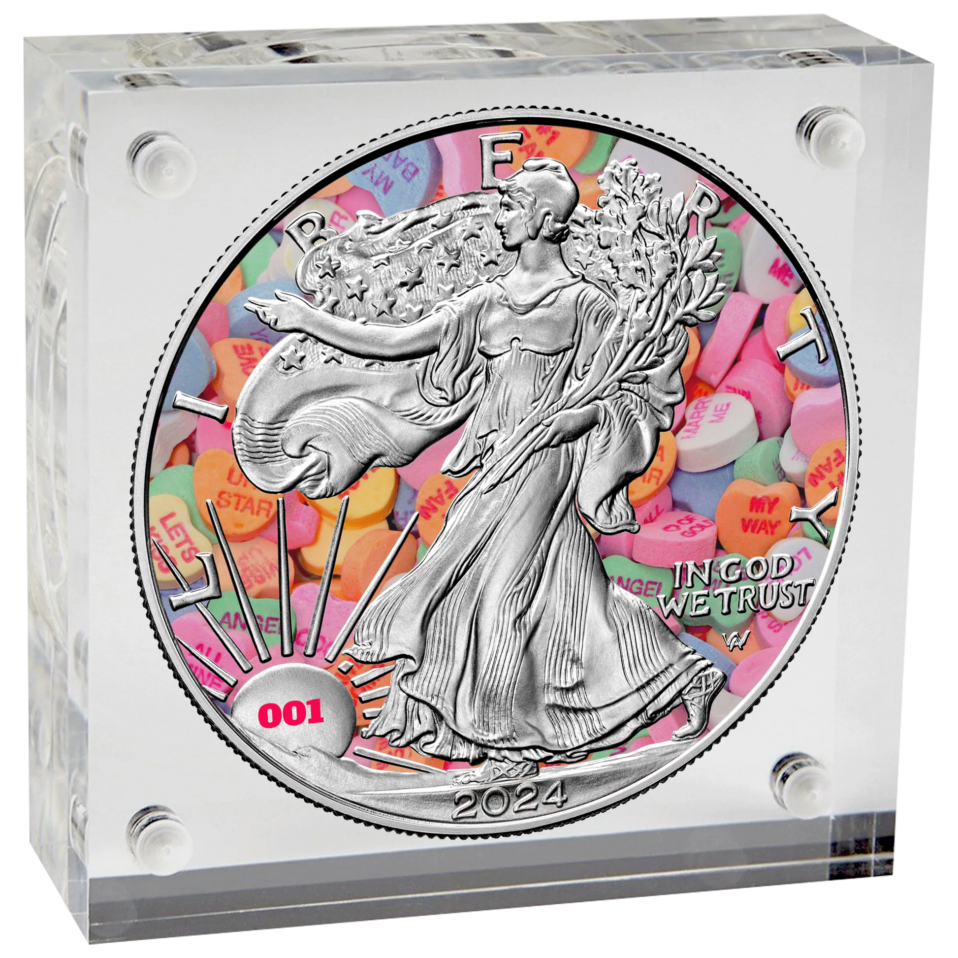 2024 Valentines Day Silver Eagle - Limited Edition - CoinsTV