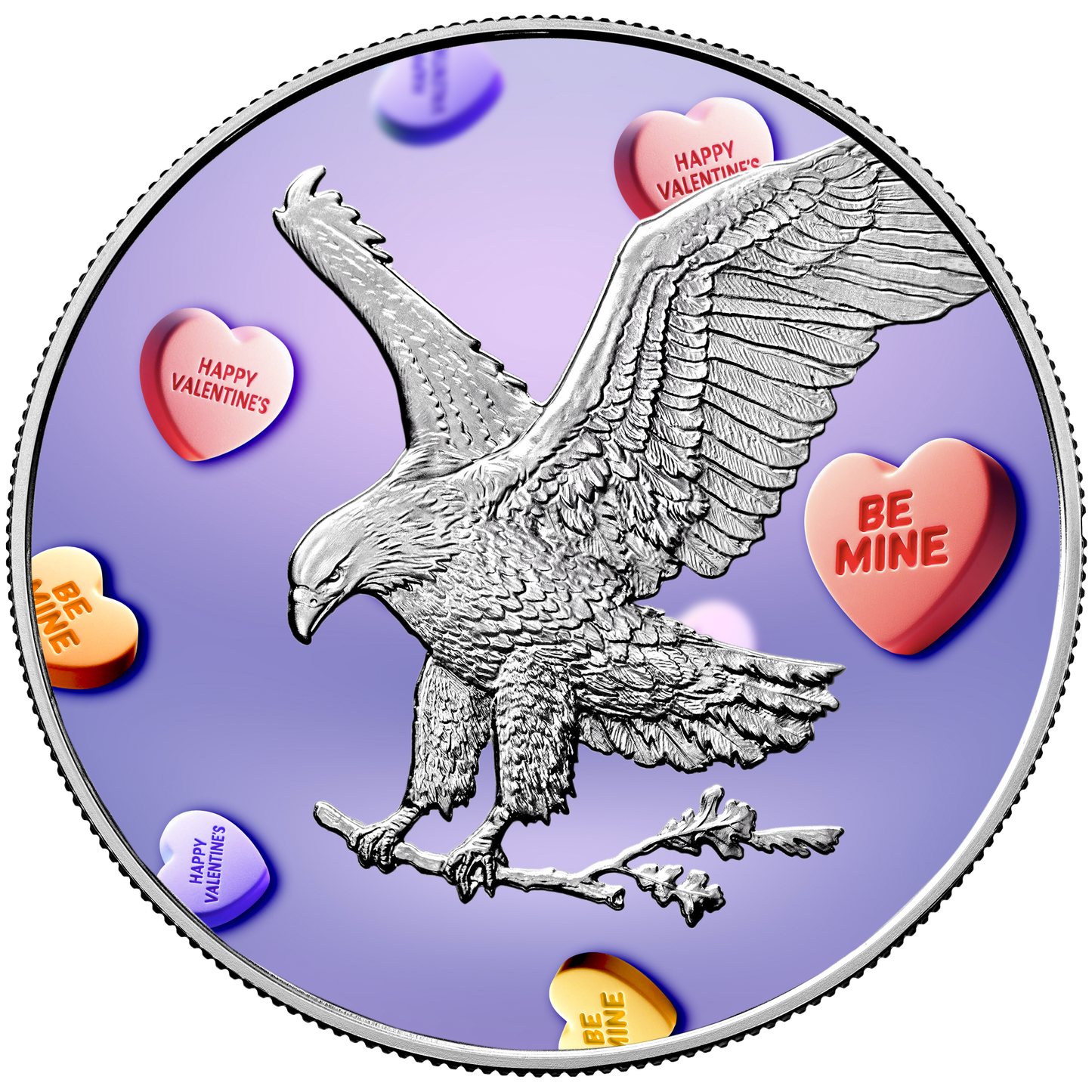 2024 Valentines Day Silver Eagle - Limited Edition - CoinsTV