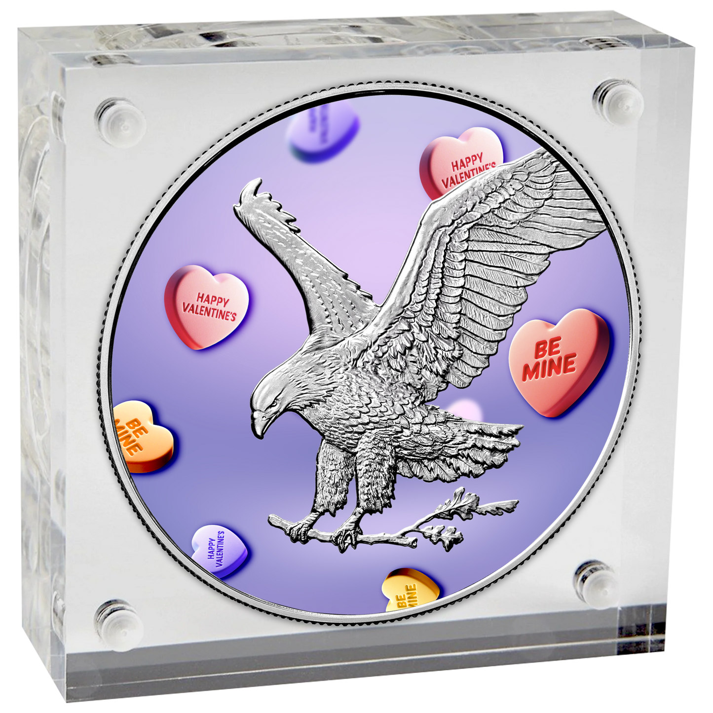 2024 Valentines Day Silver Eagle - Limited Edition - CoinsTV