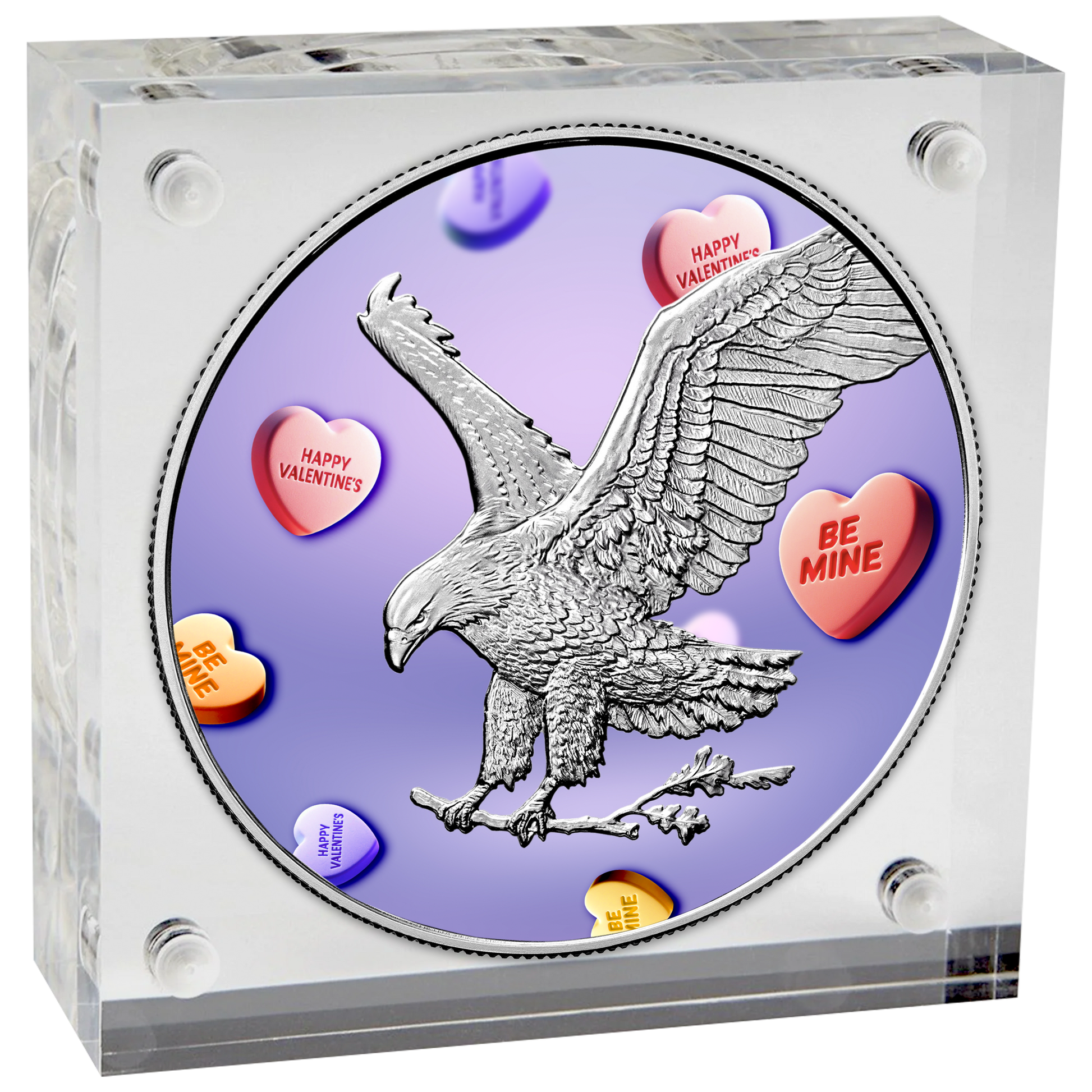 2024 Valentines Day Silver Eagle - Limited Edition - CoinsTV