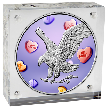 2024 Valentines Day Silver Eagle - Limited Edition - CoinsTV