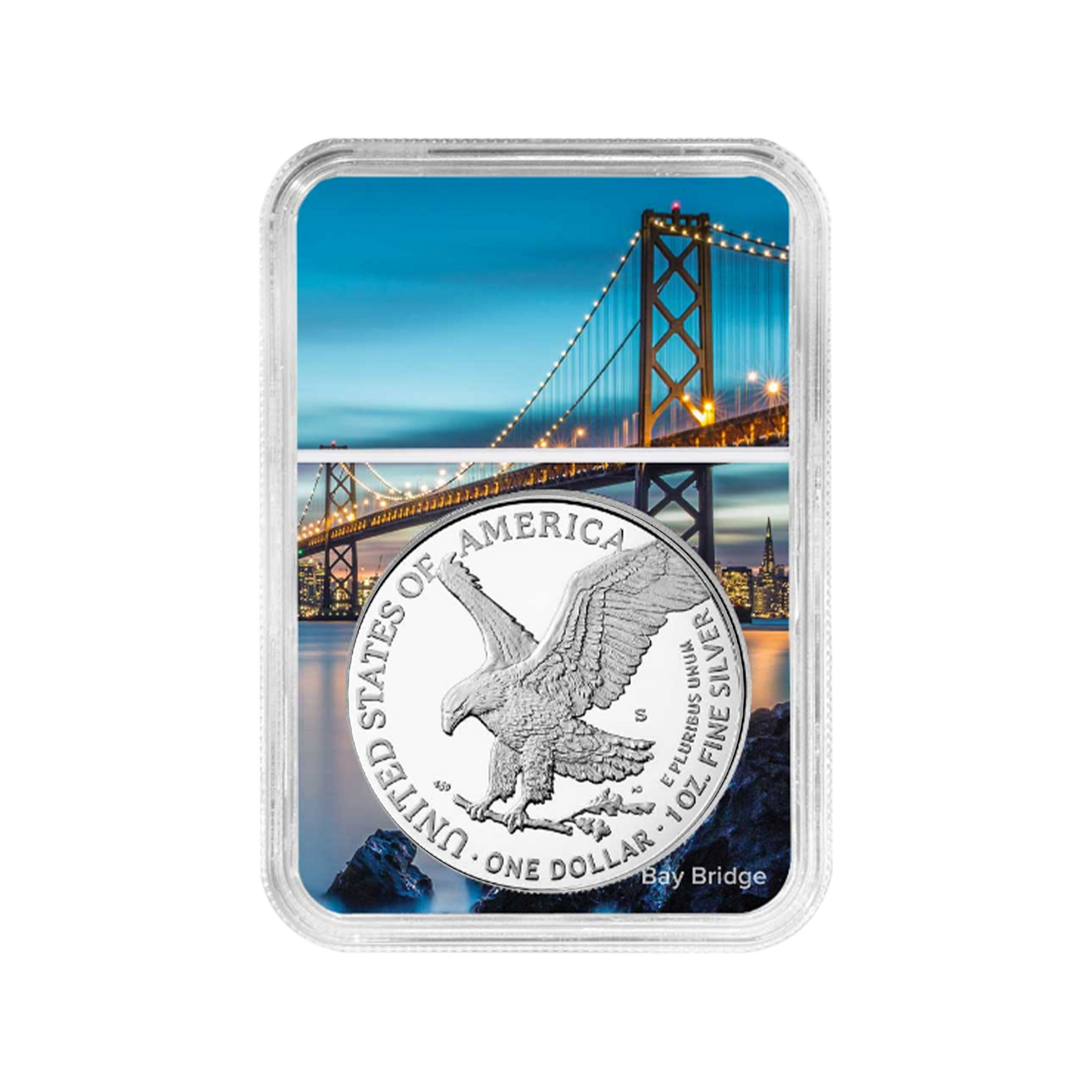 2024-S Silver Eagle - San Francisco Core - NGC PF70 UCAM FDI - CoinsTV