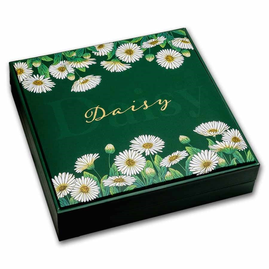 2024 Solomon Islands Daisy 2 oz Silver Proof Coin - CoinsTV