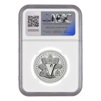 2025 Monetary Masterpieces Fiji 1 oz Silver – Indian Chief IGWT Label - NGC Reverse PF70 FDOI