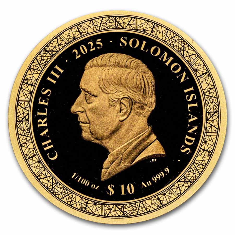 2025 Solomon Islands Metropolises of the World London 1/100 oz Gold - CoinsTV