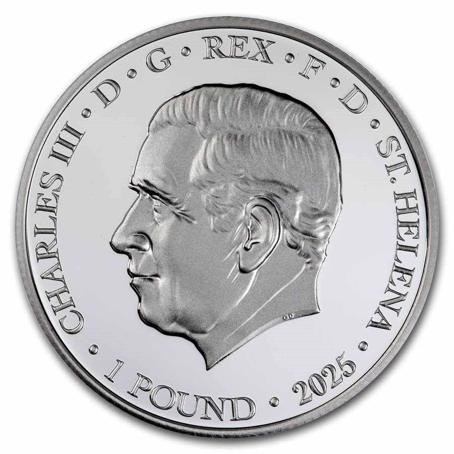 2025 St. Helena Paul Revere Midnight Ride 1 oz .999 Silver Proof Coin - CoinsTV