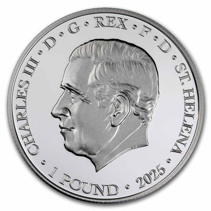 2025 St. Helena Paul Revere Midnight Ride 1 oz .999 Silver Proof Coin - CoinsTV