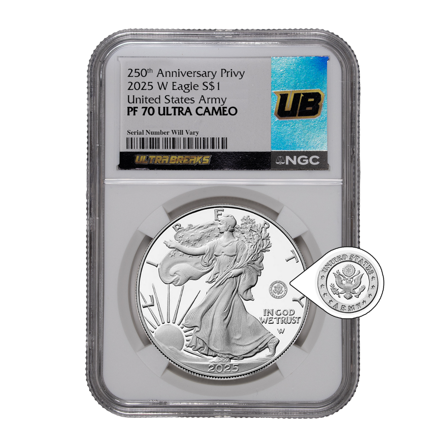 UltraBreaks Privy Power Elite: Silver Eagle Special Edition - CoinsTV