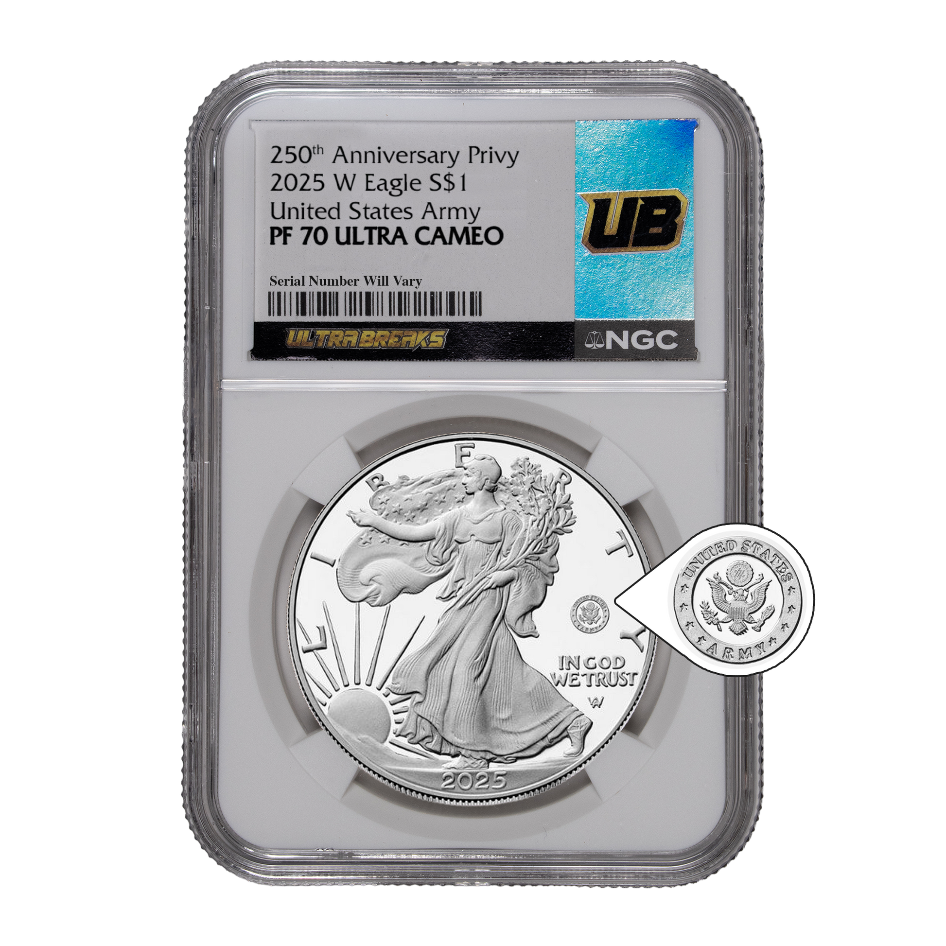 UltraBreaks Privy Power Elite: Silver Eagle Special Edition - CoinsTV