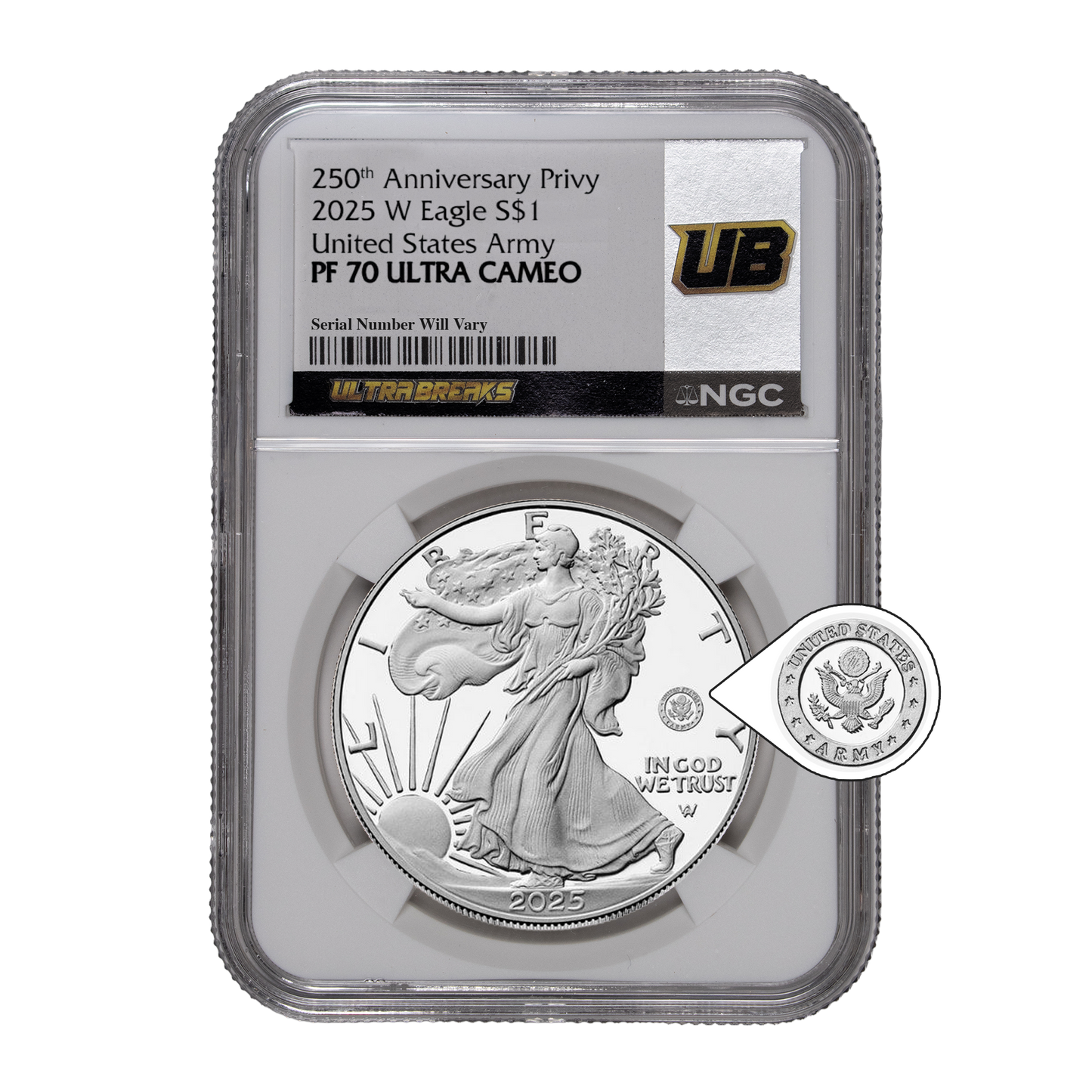 UltraBreaks Privy Power Elite: Silver Eagle Special Edition - CoinsTV
