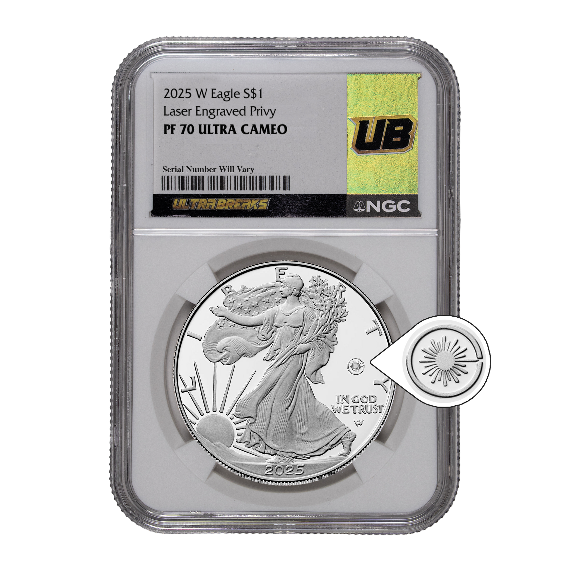 UltraBreaks Privy Power Elite: Silver Eagle Special Edition - CoinsTV