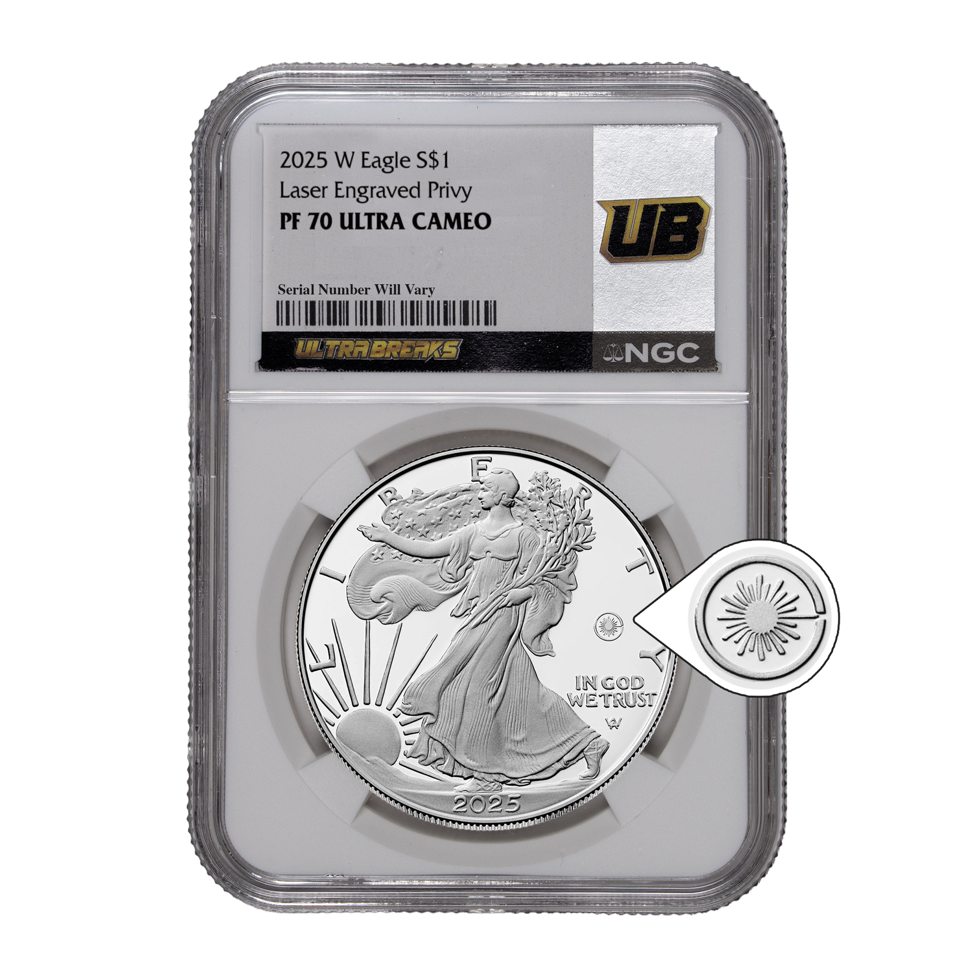 UltraBreaks Privy Power Elite: Silver Eagle Special Edition - CoinsTV