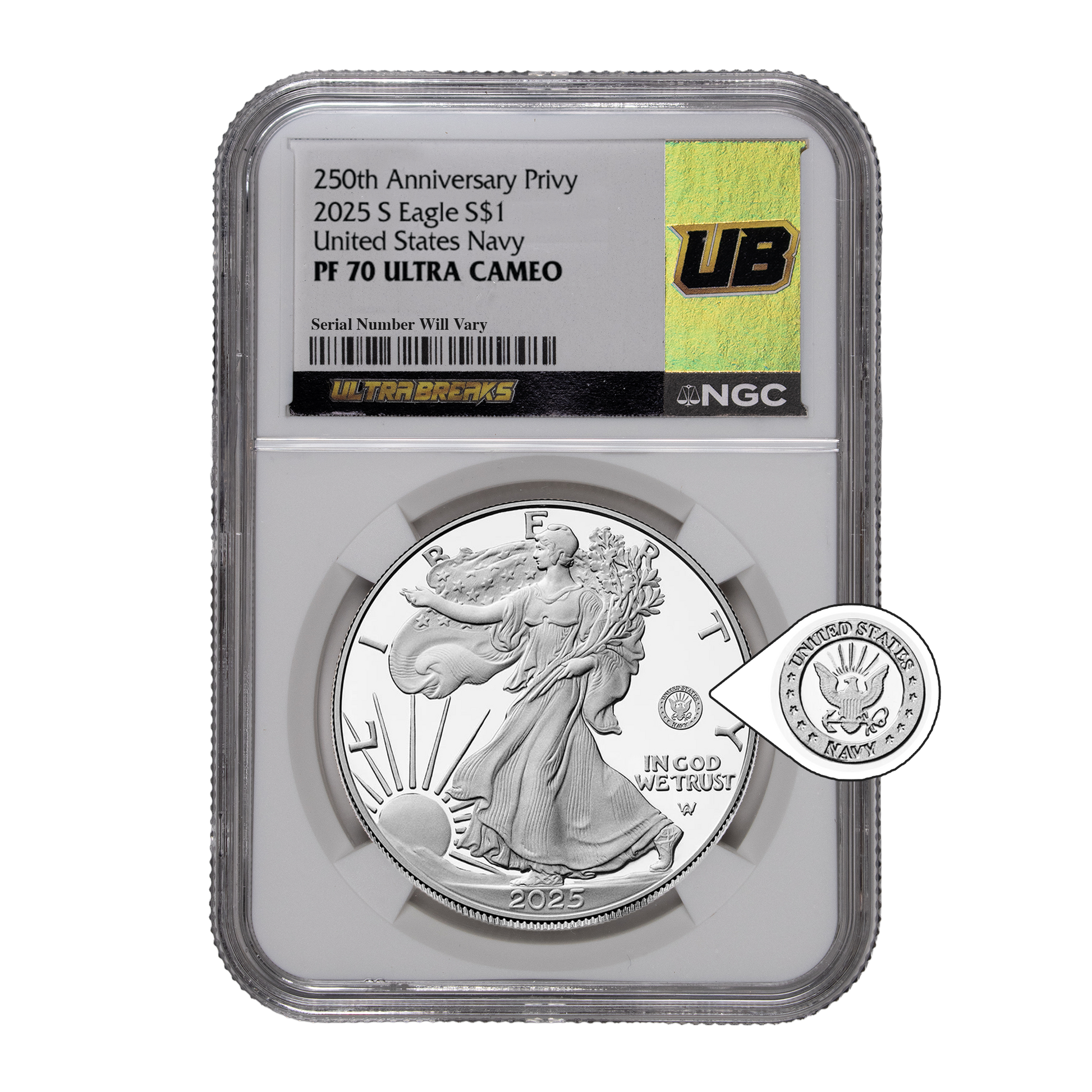 UltraBreaks Privy Power Elite: Silver Eagle Special Edition - CoinsTV