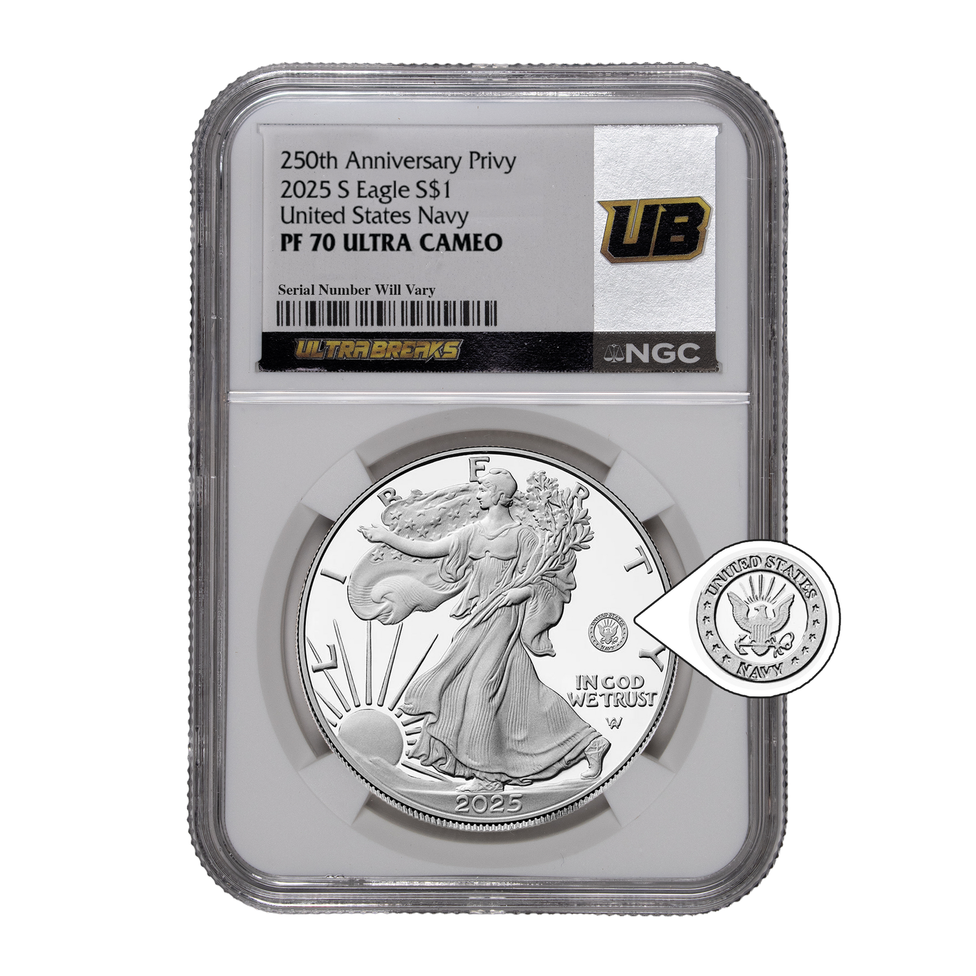 UltraBreaks Privy Power Elite: Silver Eagle Special Edition - CoinsTV