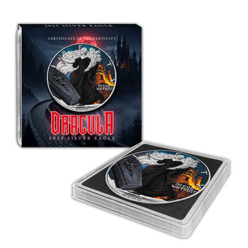 2025 Halloween Series - Silver Eagle & Bar Set - Vampire Edition
