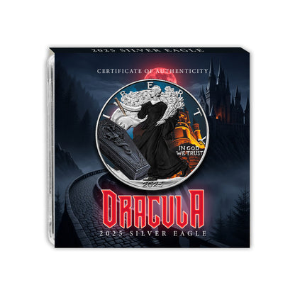 2025 Halloween Series - Silver Eagle & Bar Set - Vampire Edition