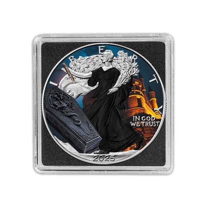 2025 Halloween Series - Silver Eagle & Bar Set - Vampire Edition