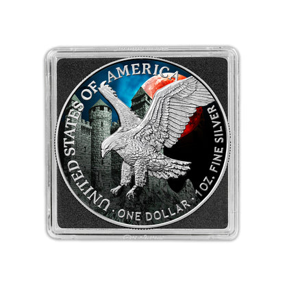 2025 Halloween Series - Silver Eagle & Bar Set - Vampire Edition