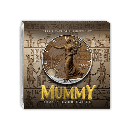 2025 Halloween Series - Silver Eagle & Bar Set - Mummy Edition