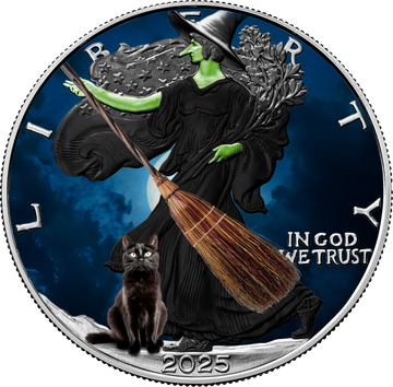 2025 Halloween Series - Silver Eagle & Bar Set - Witch Edition