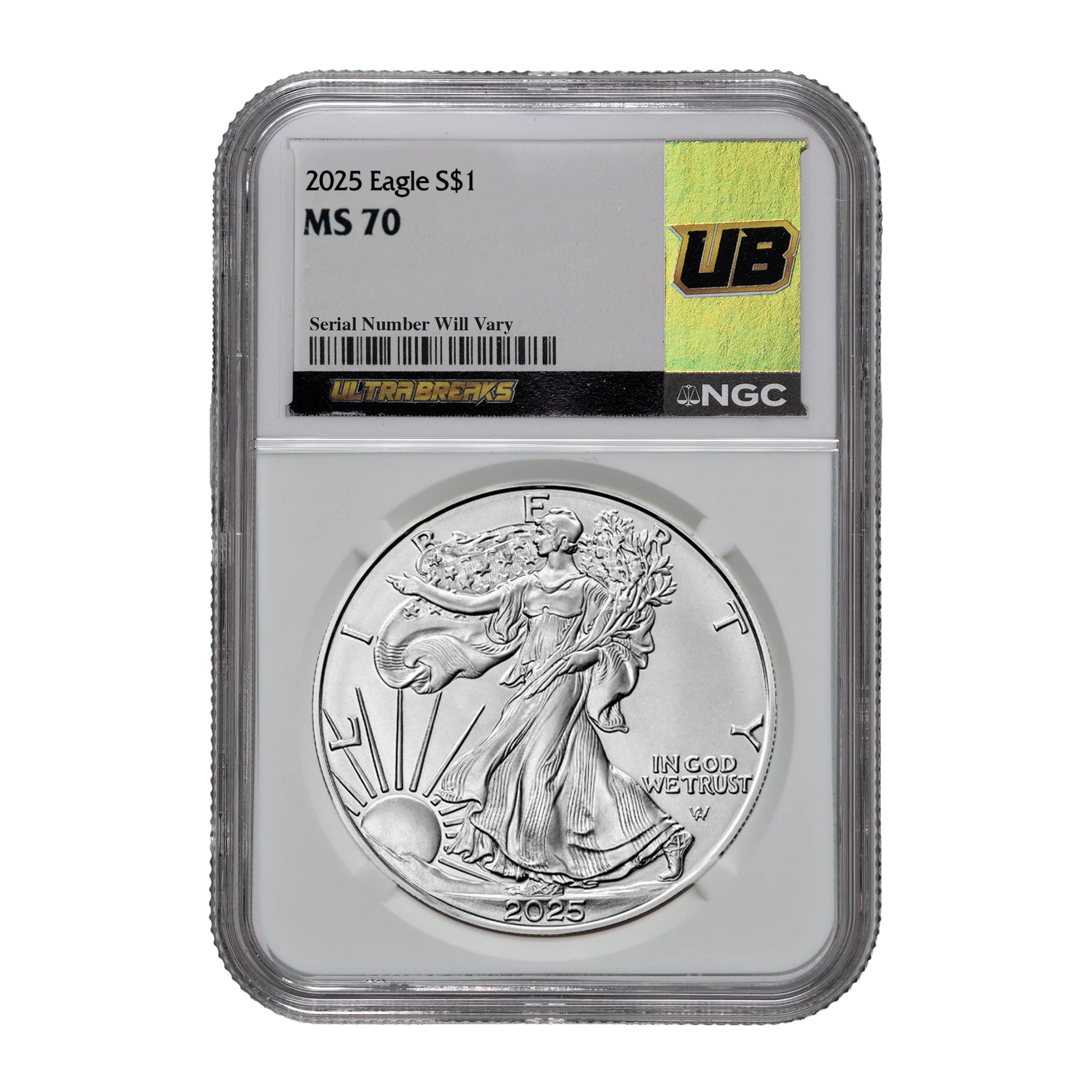 UltraBreaks Saved by the 90s Silver Eagle NGC Certified - CoinsTV