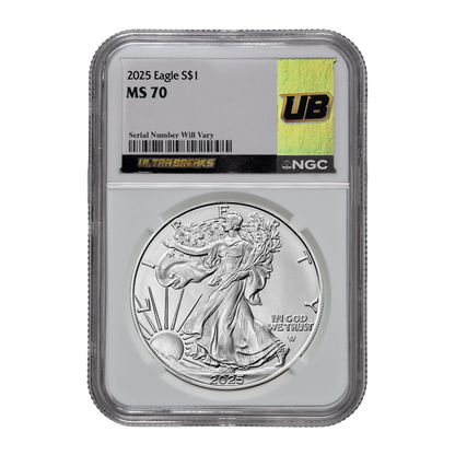 UltraBreaks Saved by the 90s Silver Eagle NGC Certified - CoinsTV