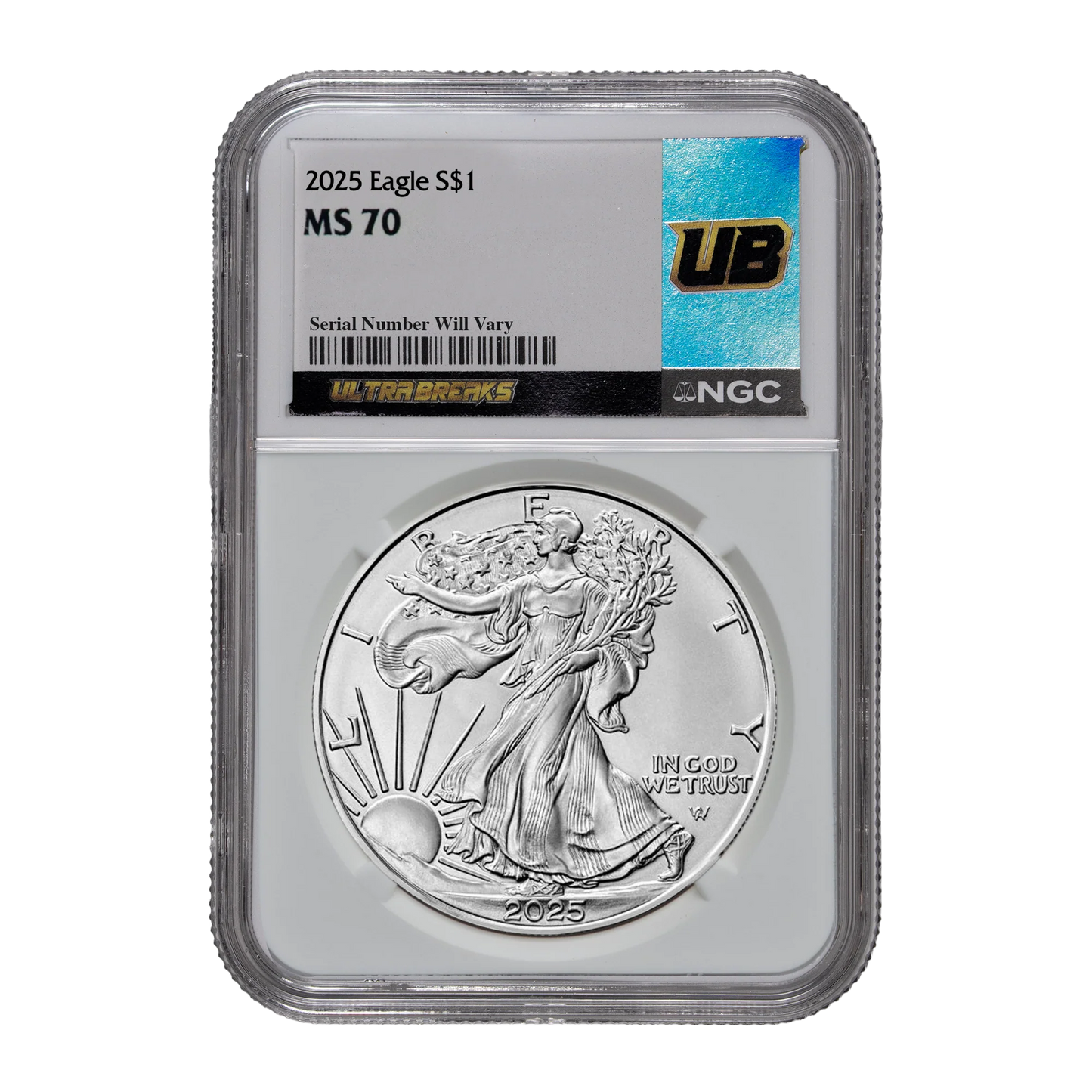 UltraBreaks Saved by the 90s Silver Eagle NGC Certified - CoinsTV