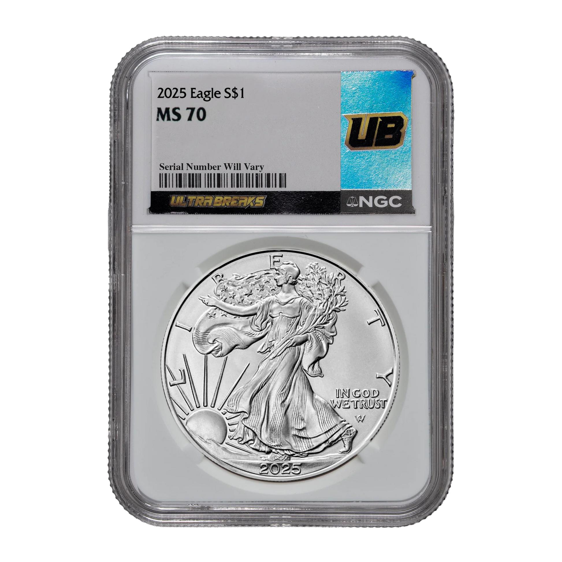 UltraBreaks Saved by the 90s Silver Eagle NGC Certified - CoinsTV