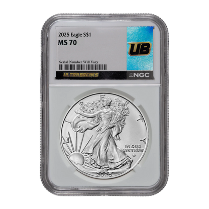 UltraBreaks Saved by the 90s Silver Eagle NGC Certified - CoinsTV
