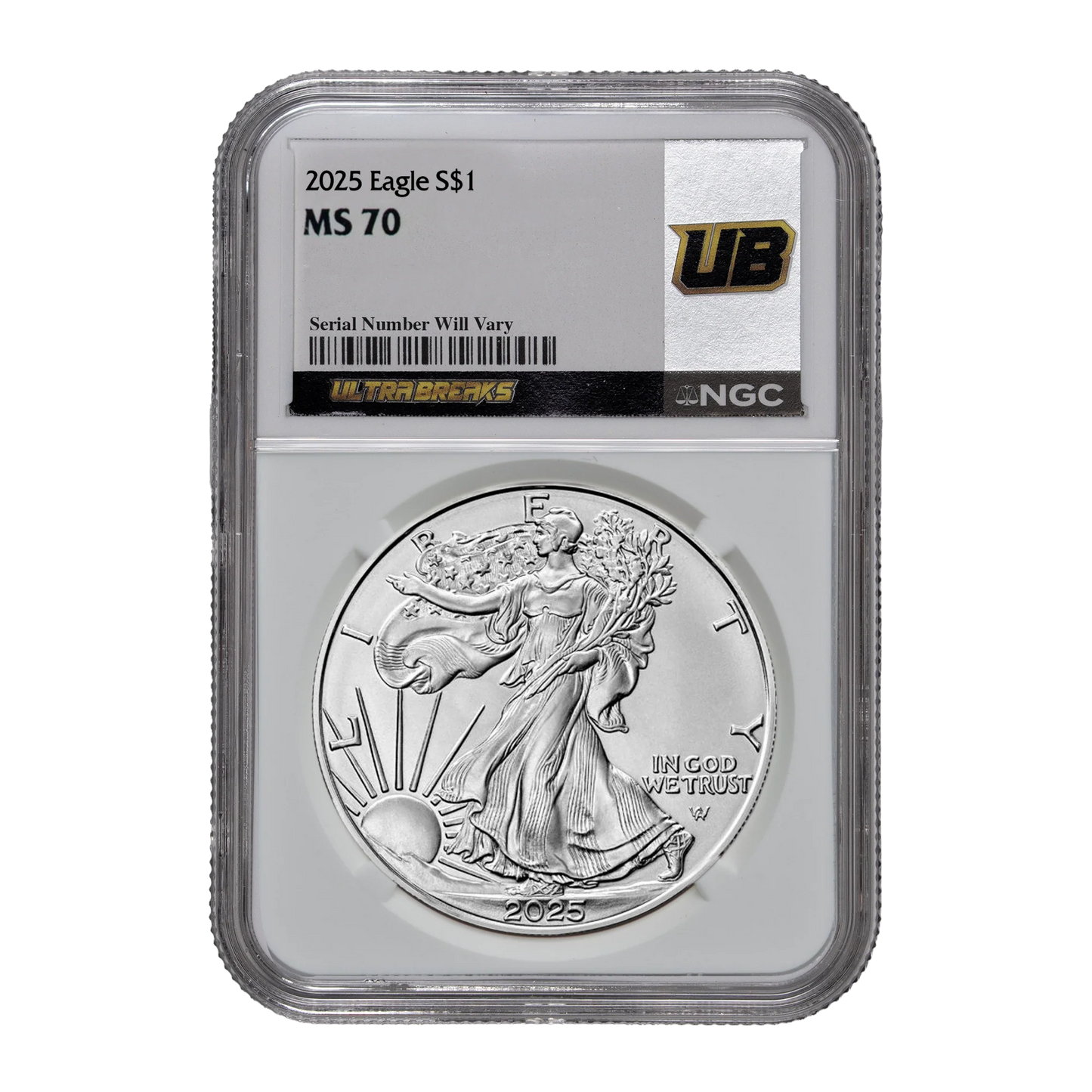 UltraBreaks Saved by the 90s Silver Eagle NGC Certified - CoinsTV