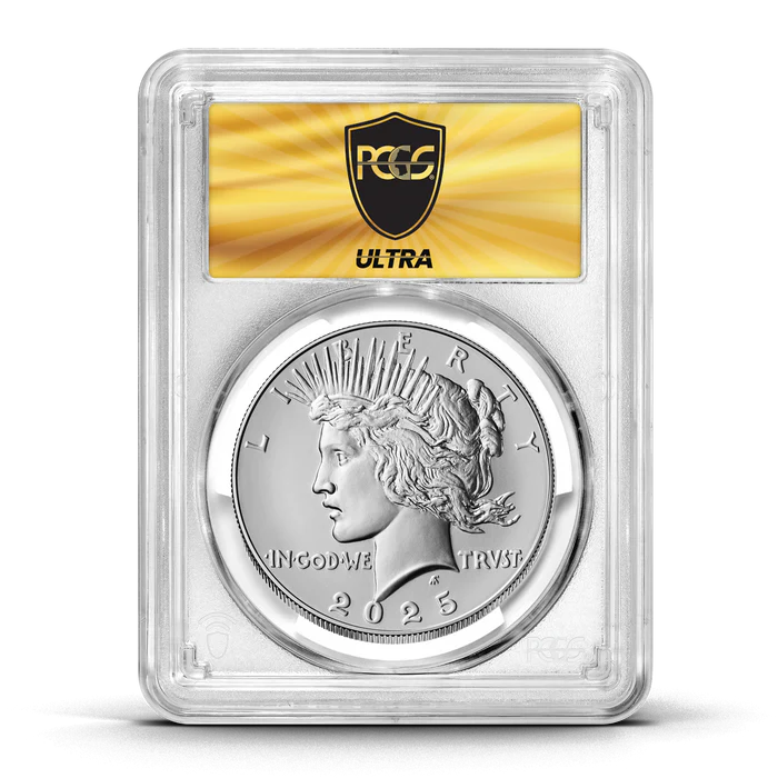 UltraBreaks Silver Dollar Legends III – 2025 Morgan or Peace Dollar 70 - CoinsTV