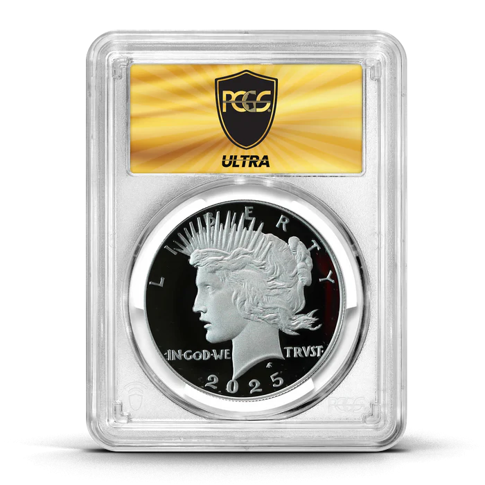 UltraBreaks Silver Dollar Legends III – 2025 Morgan or Peace Dollar 70 - CoinsTV