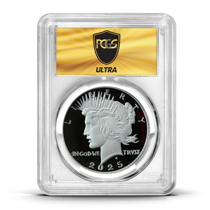 UltraBreaks Silver Dollar Legends III – 2025 Morgan or Peace Dollar 70 - CoinsTV