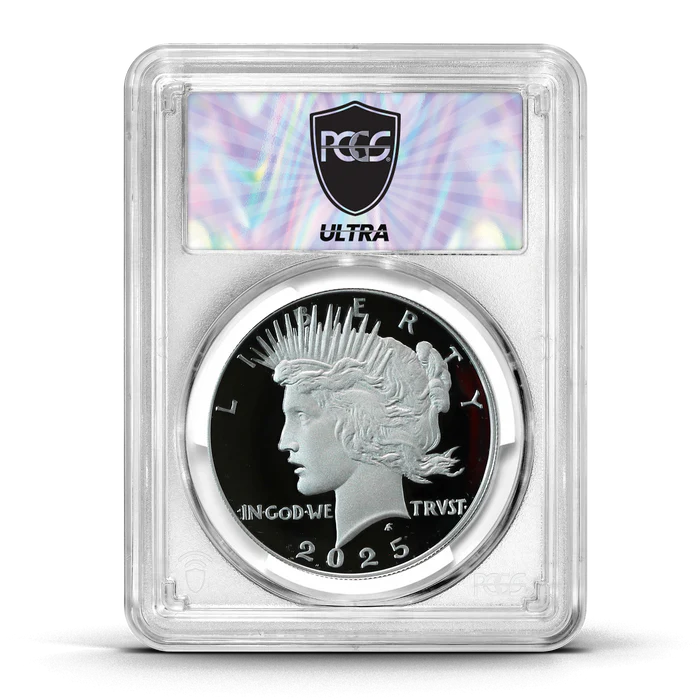 UltraBreaks Silver Dollar Legends III – 2025 Morgan or Peace Dollar 70 - CoinsTV