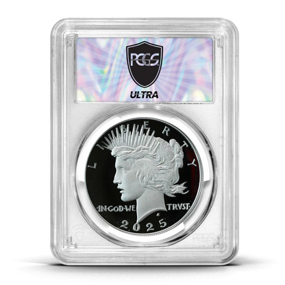 UltraBreaks Silver Dollar Legends III – 2025 Morgan or Peace Dollar 70 - CoinsTV