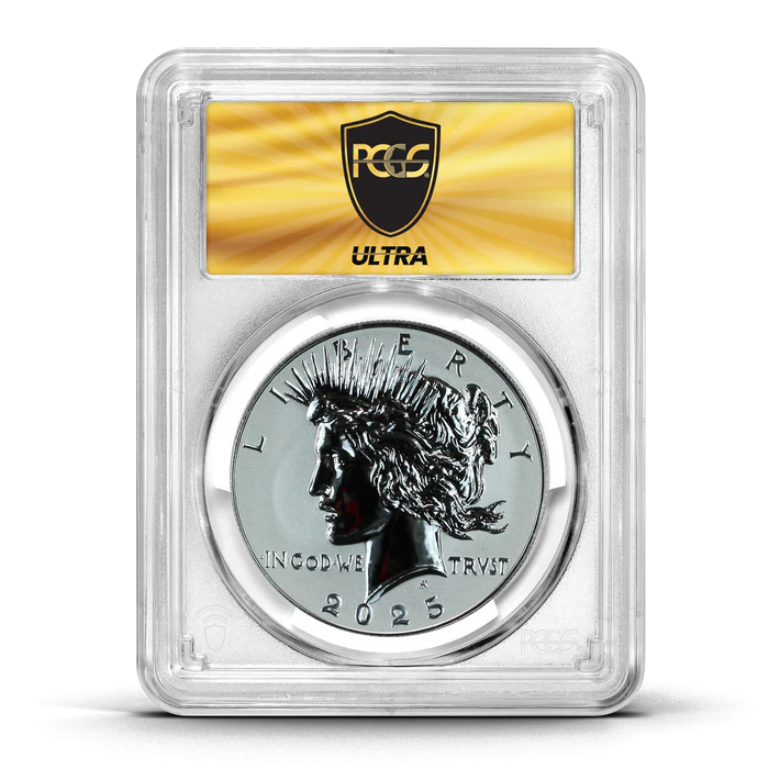 UltraBreaks Silver Dollar Legends III – 2025 Morgan or Peace Dollar 70 - CoinsTV