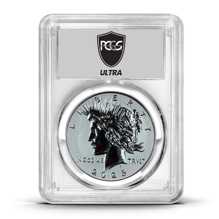 UltraBreaks Silver Dollar Legends III – 2025 Morgan or Peace Dollar 70 - CoinsTV