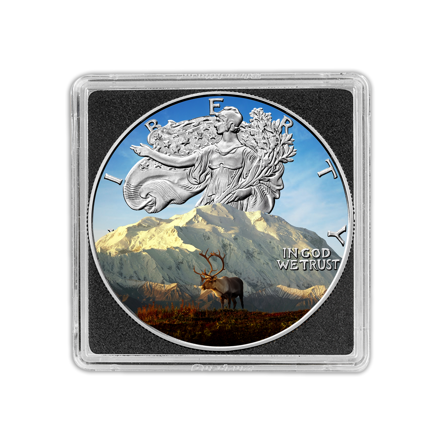 2025 Silver Eagle - Denali National Park and Preserve - National Parks Series - CoinsTV
