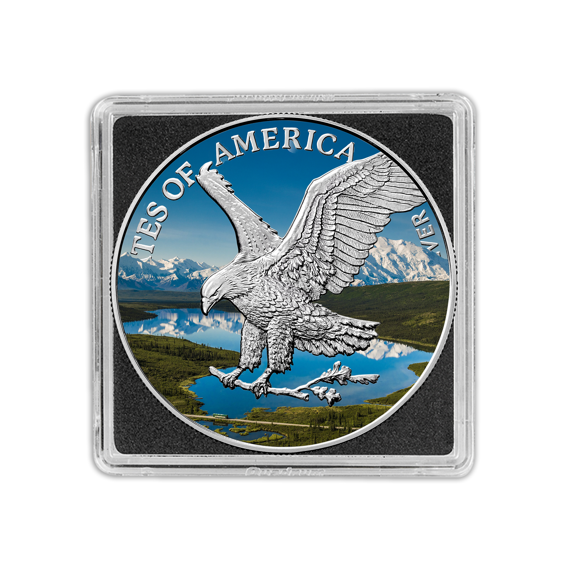 2025 Silver Eagle - Denali National Park and Preserve - National Parks Series - CoinsTV