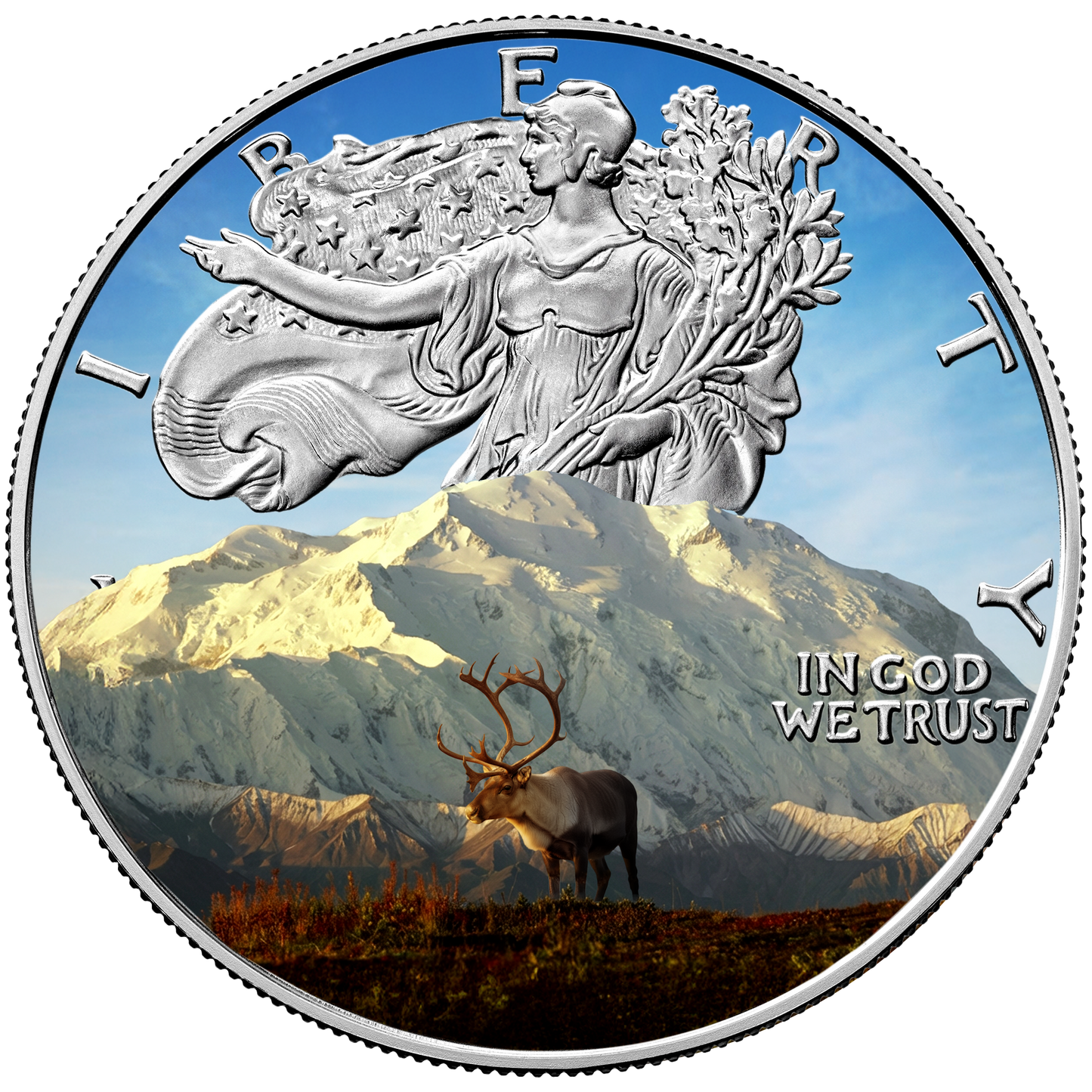 2025 Silver Eagle - Denali National Park and Preserve - National Parks Series - CoinsTV