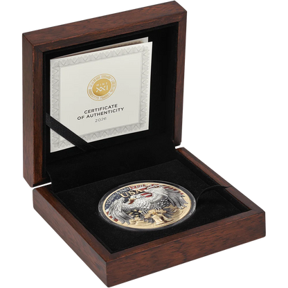 2026 Niue United We Stand 250 Years of U.S. Independence 2 oz Silver Coin - CoinsTV
