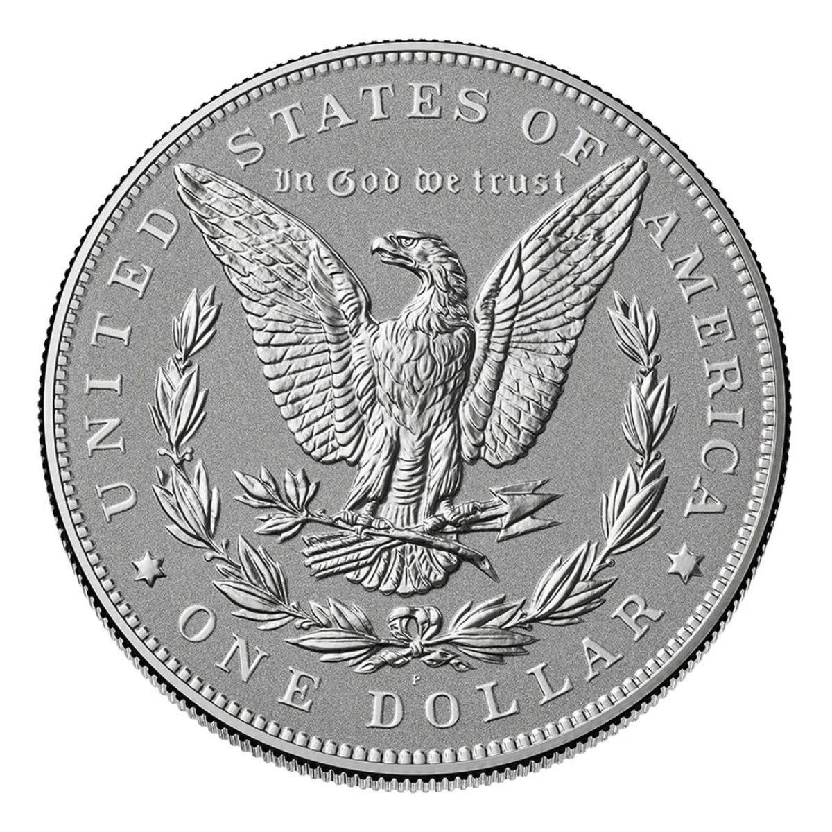 2026 Morgan Silver Dollar Reverse Proof Liberty Bell Privy Mark in OGP with Box & COA