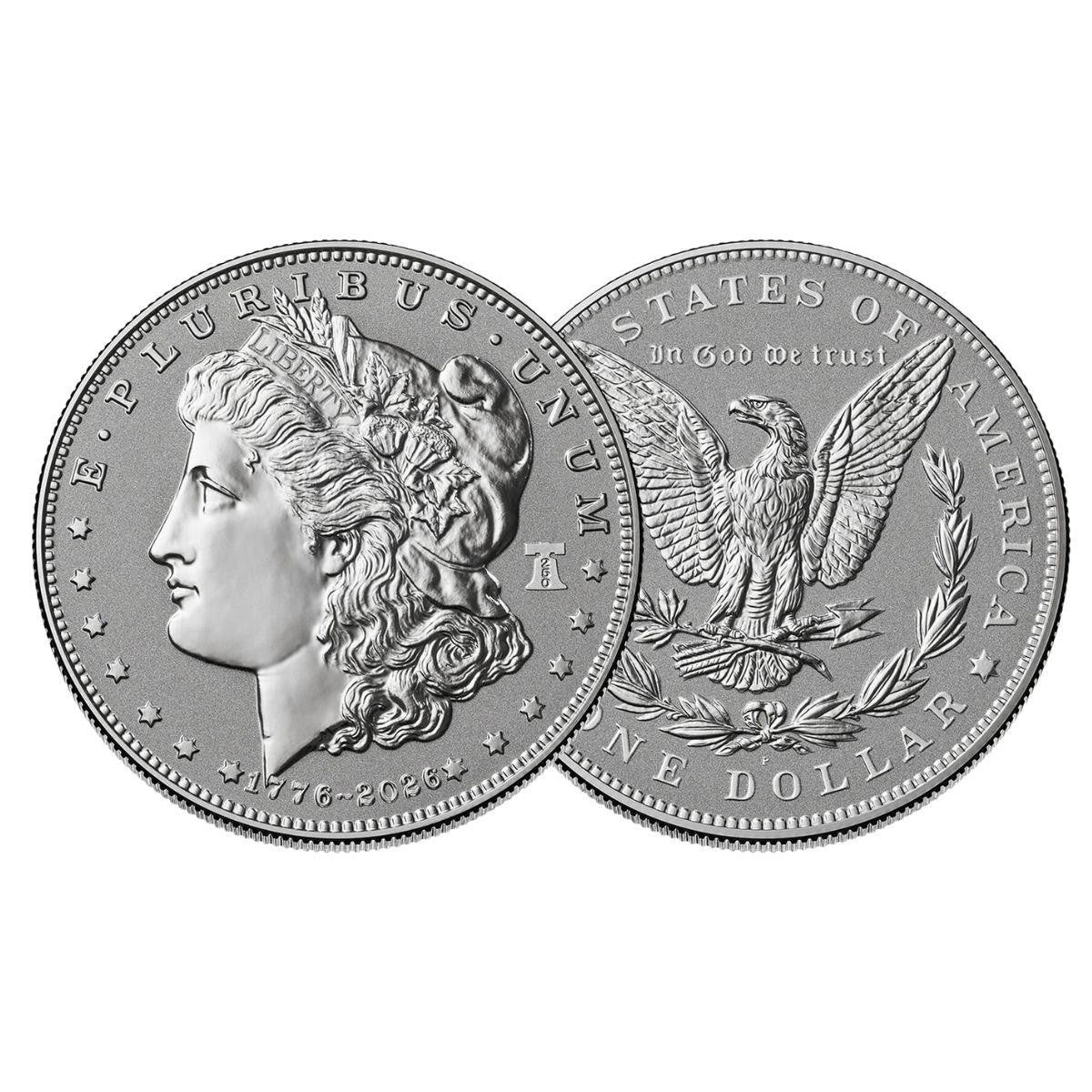 2026 Morgan Silver Dollar Reverse Proof Liberty Bell Privy Mark in OGP with Box & COA
