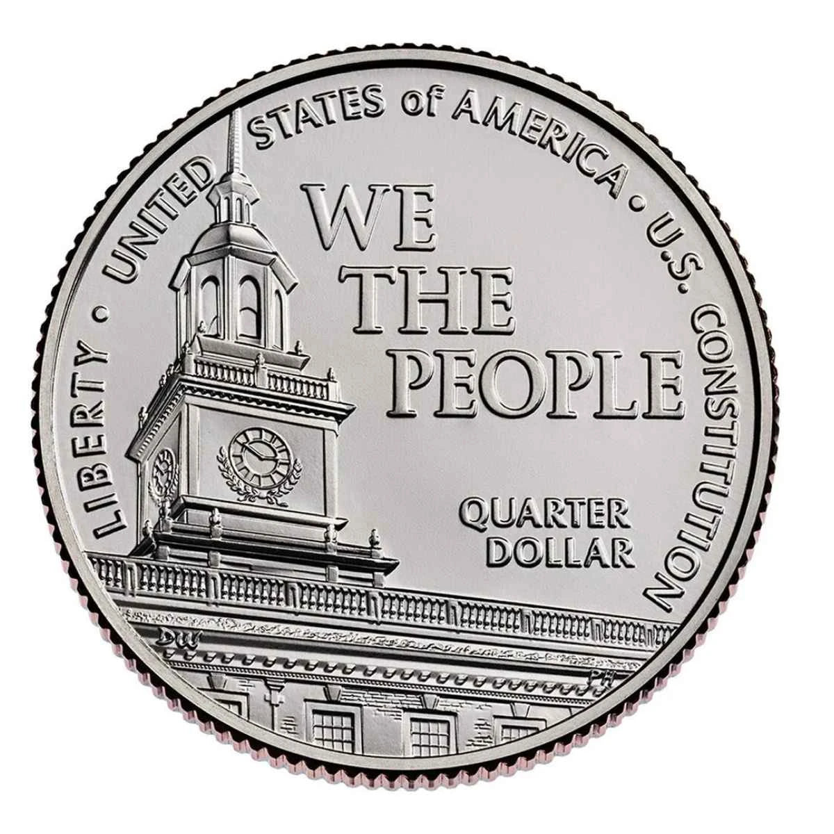 2026-P U.S. Constitution Quarter Roll BU 1776 - 2026 Dual Date - America 250