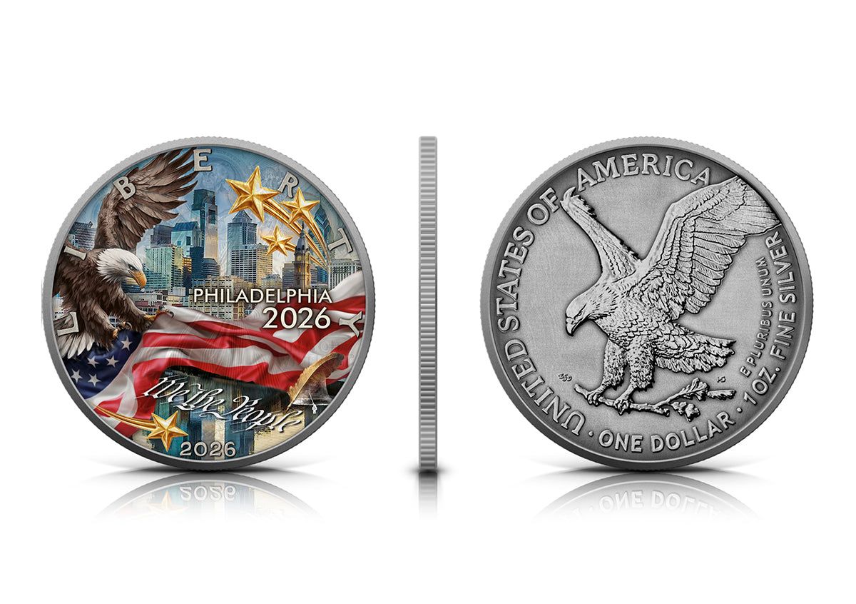 2026 U.S. Eagle American Independence Present Edition 1 oz Silver Coin